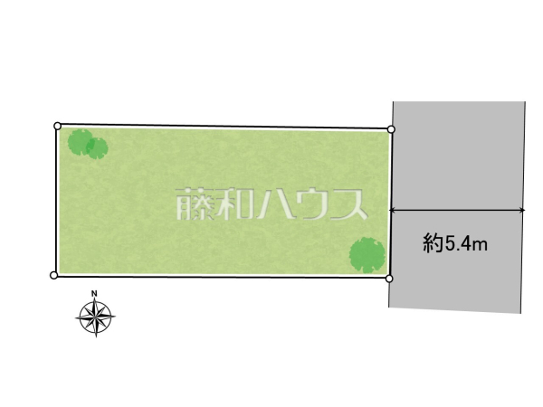 全体区画図　【杉並区井草１丁目】