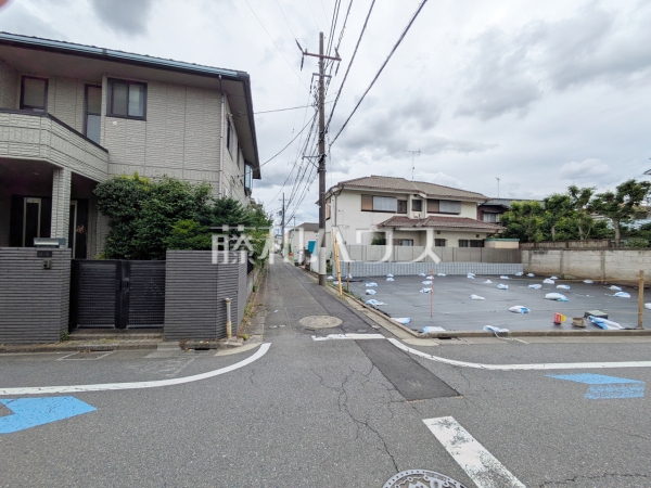 接道状況および現場風景　【杉並区久我山５丁目】