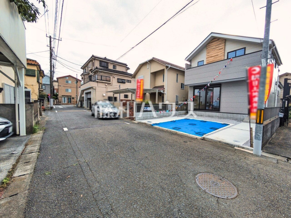 接道状況および現場風景　【八王子市台町１丁目】