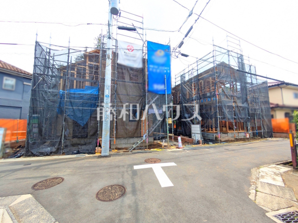 接道状況および現場風景 【八王子市寺田町】 接道状況および現場風景 【八王子市寺田町】
