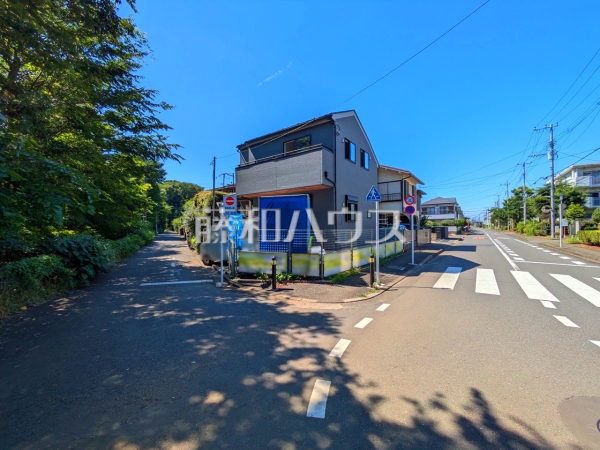 接道状況および現場風景　【小平市津田町２丁目】