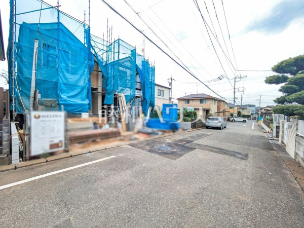 接道状況および現場風景　【八王子市椚田町】