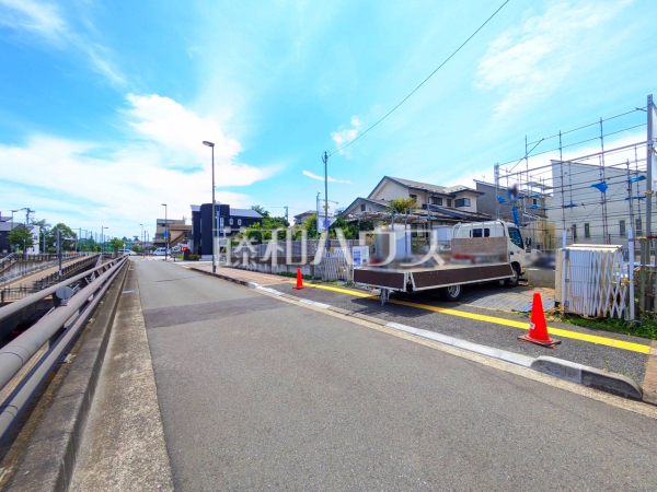 接道状況および現場風景　【八王子市台町４丁目】