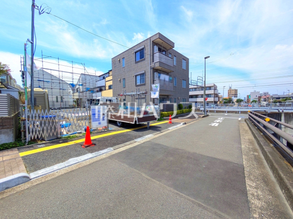 接道状況および現場風景　【八王子市台町４丁目】