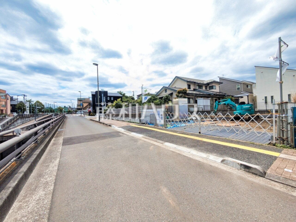 接道状況および現場風景　【八王子市台町４丁目】
