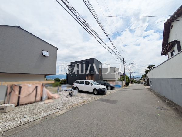 接道状況および現場風景　【福岡市東区多々良２丁目】