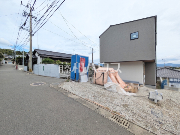 接道状況および現場風景　【福岡市東区多々良２丁目】