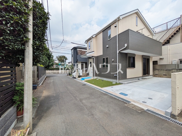 接道状況および現場風景　【国分寺市西恋ヶ窪４丁目】