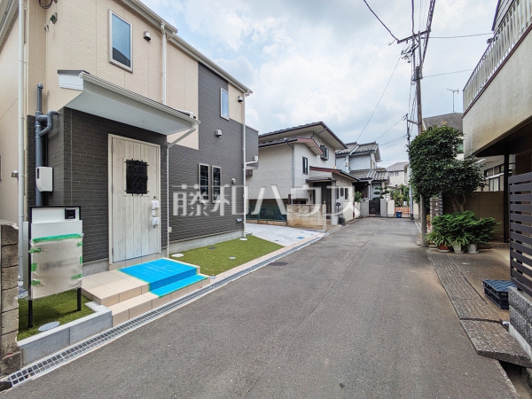 接道状況および現場風景　【国分寺市西恋ヶ窪４丁目】