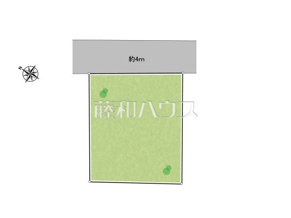 全体区画図　【八王子市絹ケ丘３丁目】