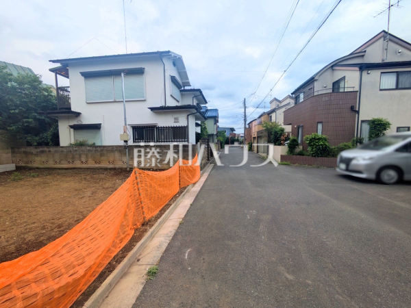 接道状況および現場風景　【狛江市中和泉２丁目】