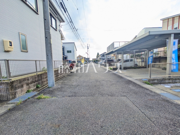 接道状況および現場風景　【春日井市気噴町５丁目】