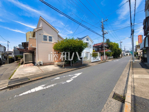 接道状況および現場風景　【東村山市諏訪町１丁目】