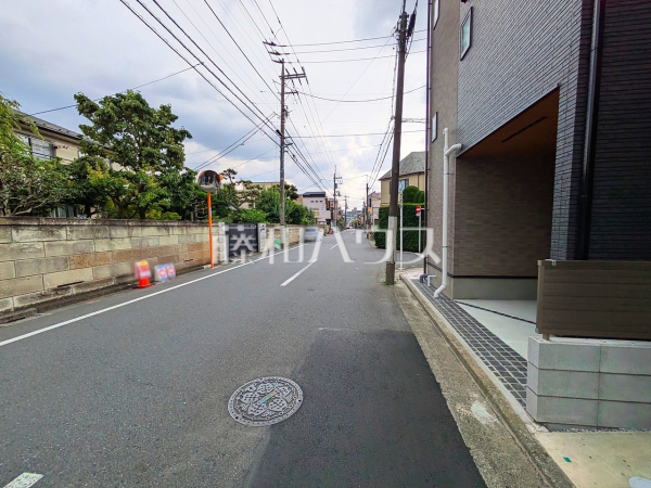 接道状況および現場風景　【杉並区南荻窪１丁目】