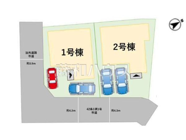 全体区画図 【福岡市南区屋形原2丁目】 全体区画図 【福岡市南区屋形原2丁目】