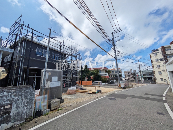 現場風景（施工中）　【宜野湾市赤道２丁目】