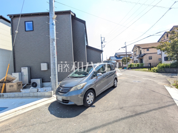 接道状況および現場風景　【八王子市上壱分方町】