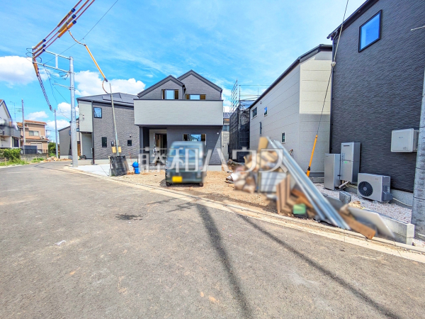 接道状況および現場風景　【八王子市上壱分方町】