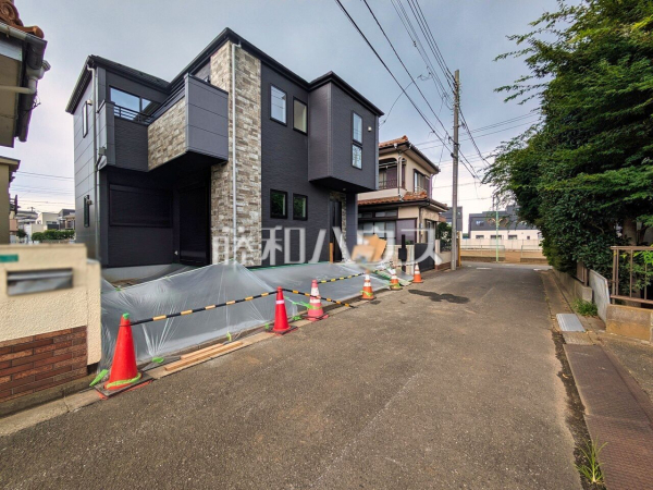 接道状況および現場風景　【新座市野寺５丁目】