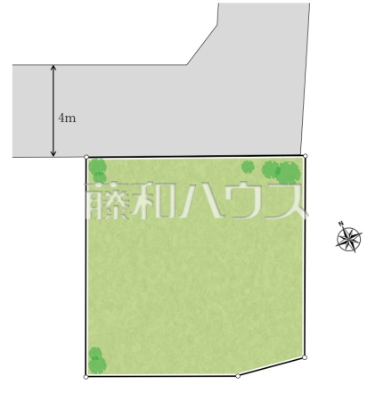 区画図【東久留米市神宝町１丁目】