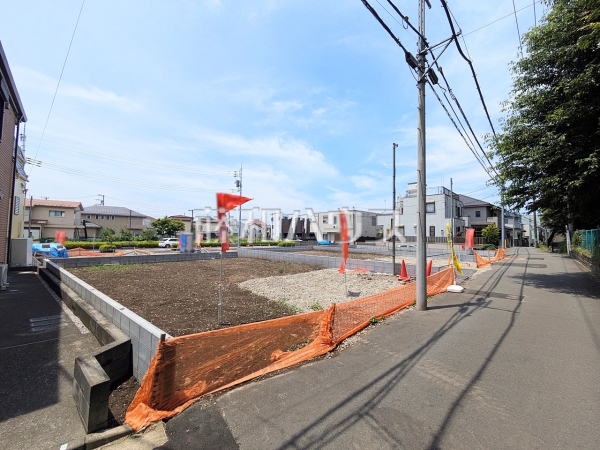 接道状況および現場風景　【府中市清水が丘２丁目】