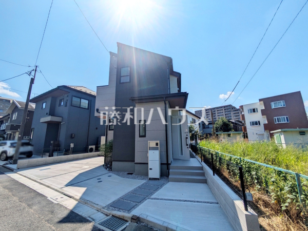 接道状況および現場風景　【調布市調布ケ丘３丁目】