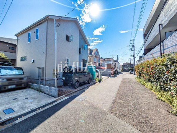 接道状況および現場風景 【東大和市中央1丁目】 接道状況および現場風景 【東大和市中央1丁目】