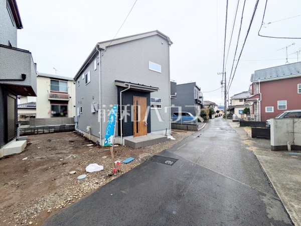 接道状況および現場風景 【東大和市中央1丁目】 接道状況および現場風景 【東大和市中央1丁目】