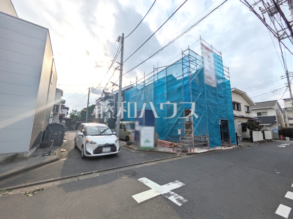 接道状況および現場風景　【練馬区土支田３丁目】