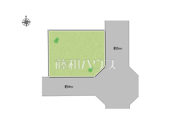 全体区画図　【練馬区土支田３丁目】