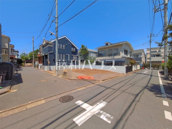 接道状況および現場風景　【練馬区土支田３丁目】