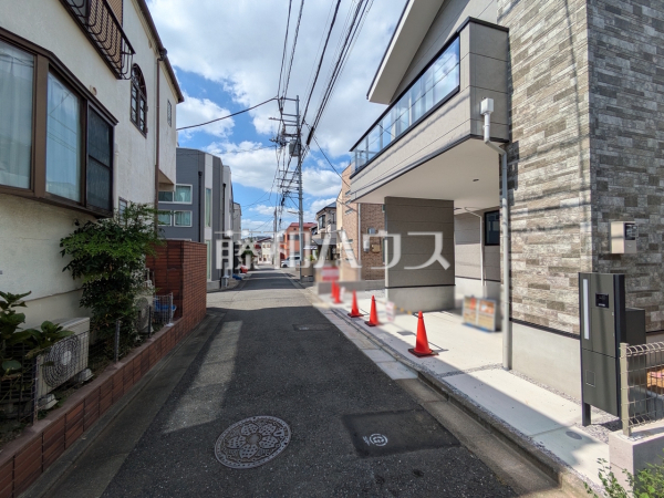 接道状況および現場風景　【練馬区北町５丁目】