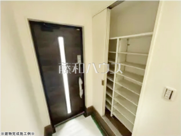 ※完成施工例※玄関　【朝霞市岡３丁目】