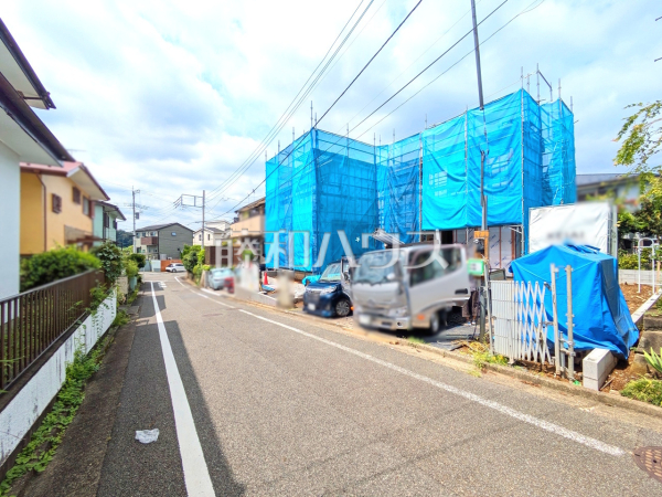 接道状況および現場風景　【八王子市片倉町】