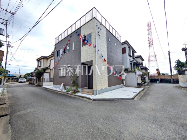 接道状況および現場風景　【朝霞市田島２丁目】