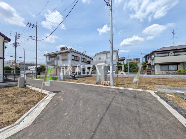 接道状況および現場風景 【国分寺市北町5丁目】 接道状況および現場風景 【国分寺市北町5丁目】