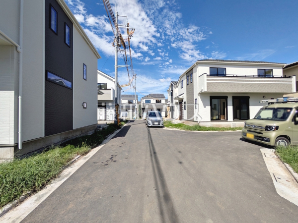 接道状況および現場風景 【国分寺市北町5丁目】 接道状況および現場風景 【国分寺市北町5丁目】