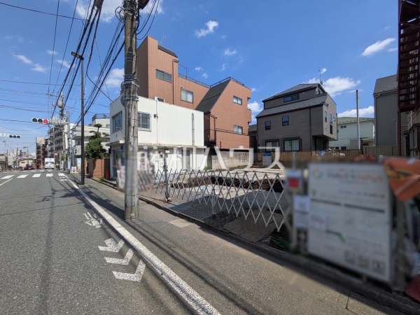 接道状況および現場風景 【杉並区西荻北4丁目】 接道状況および現場風景 【杉並区西荻北4丁目】