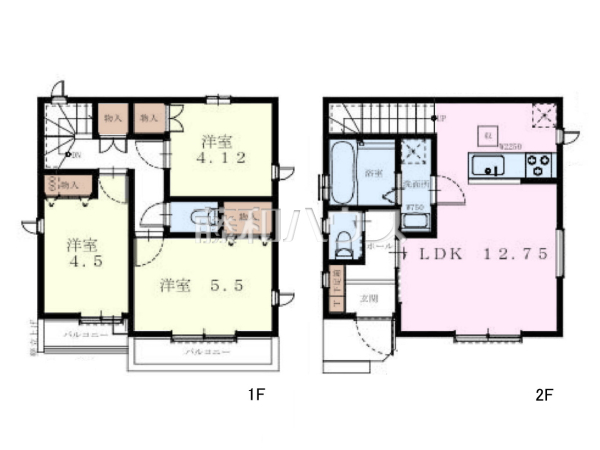 間取図　【東村山市青葉町３丁目】