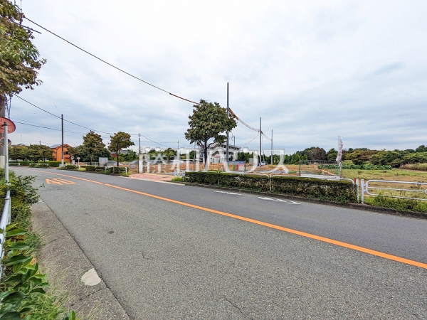 接道状況および現場風景　【立川市幸町５丁目】