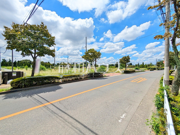 接道状況および現場風景　【立川市幸町５丁目】