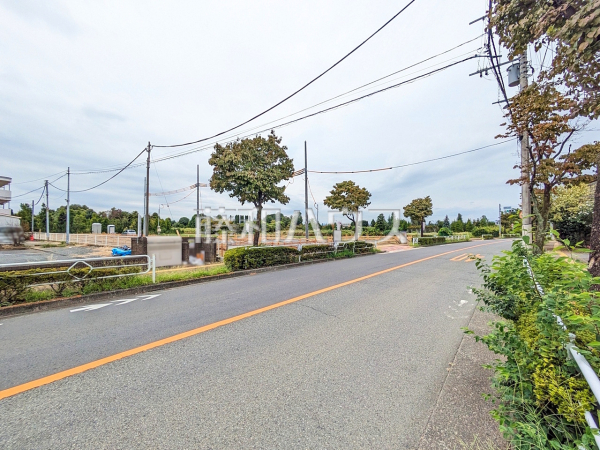 接道状況および現場風景　【立川市幸町５丁目】