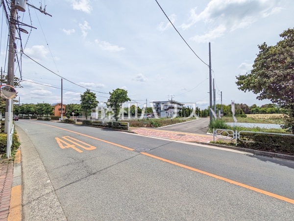 接道状況および現場風景　【立川市幸町５丁目】