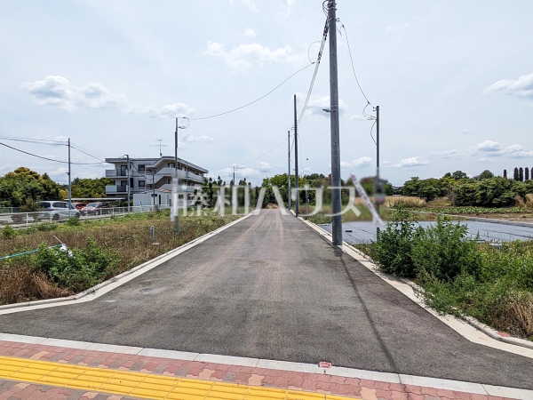 接道状況および現場風景　【立川市幸町５丁目】