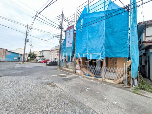 接道状況および現場風景　【八王子市元横山町３丁目】