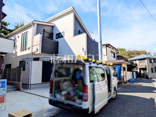 接道状況および現場風景 【練馬区立野町】 接道状況および現場風景 【練馬区立野町】