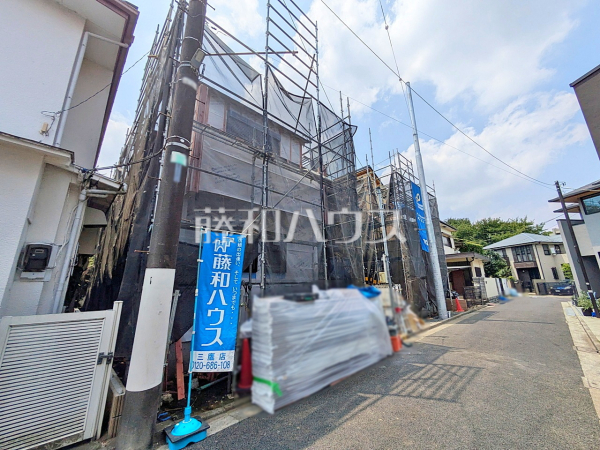 接道状況および現場風景 【練馬区立野町】 接道状況および現場風景 【練馬区立野町】