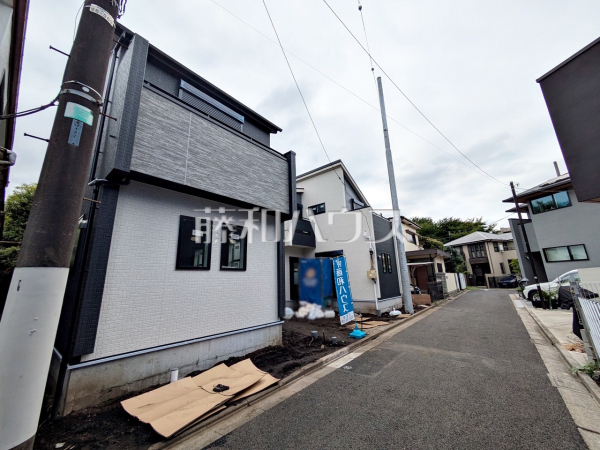 接道状況および現場風景　【練馬区立野町】
