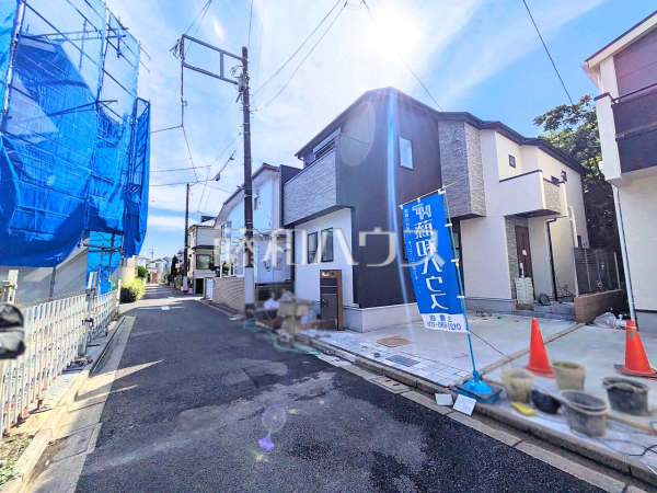 接道状況および現場風景 【練馬区立野町】 接道状況および現場風景 【練馬区立野町】