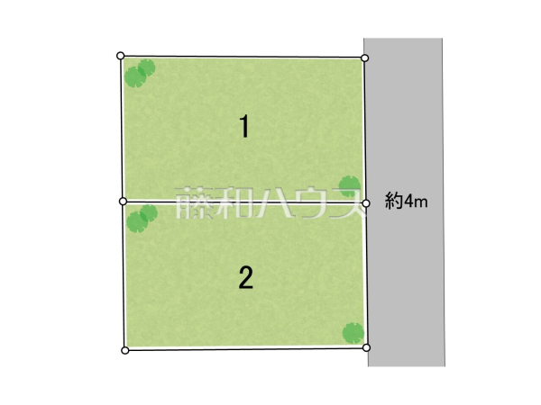 全体区画図　【練馬区立野町】